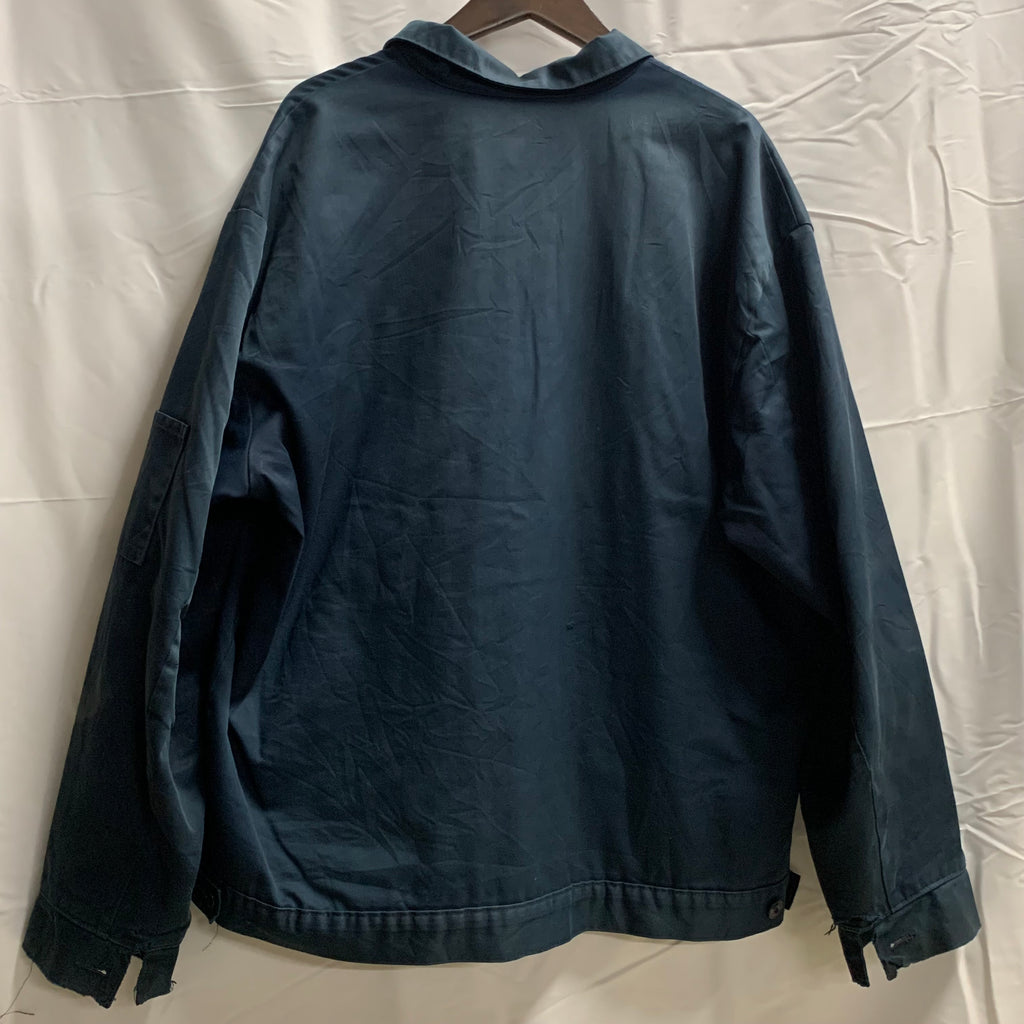 【中古】【古着】RED KAP ワンポイント ジャケット ネイビーブルー XL/LNサイズ