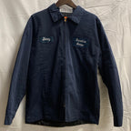 【中古】【古着】Cintas ツーポイント ジャケット ネイビー M/RGサイズ