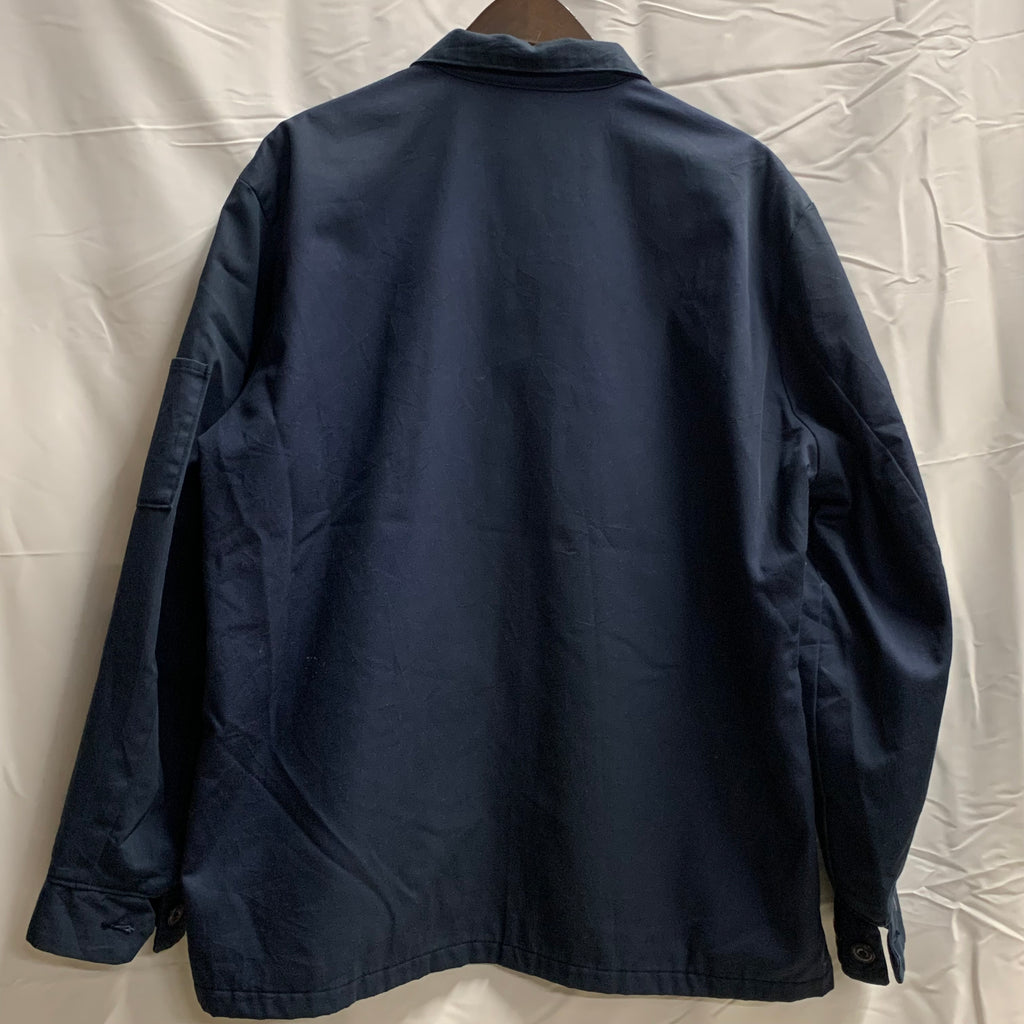 【中古】【古着】 ツーポイント ジャケット ネイビーブルー