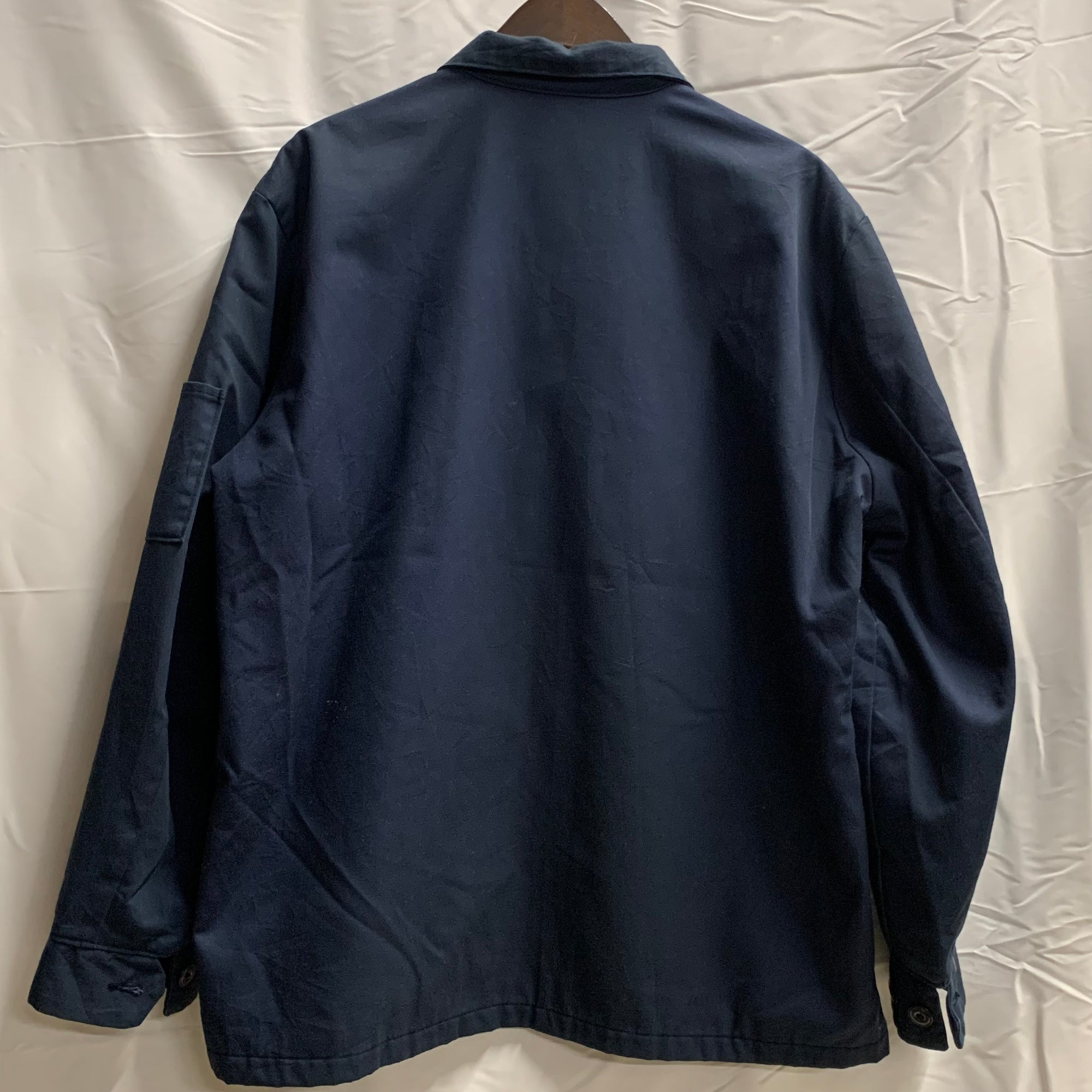 【中古】【古着】 ツーポイント ジャケット ネイビーブルー