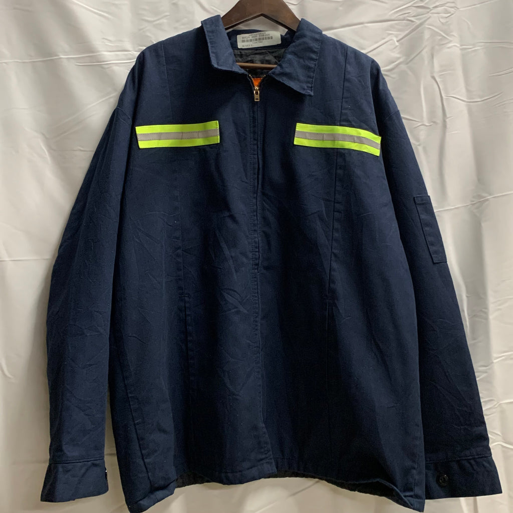 【古着】RED KAP ツーポイント ジャケット ネイビー×オレンジ XL/LNサイズ