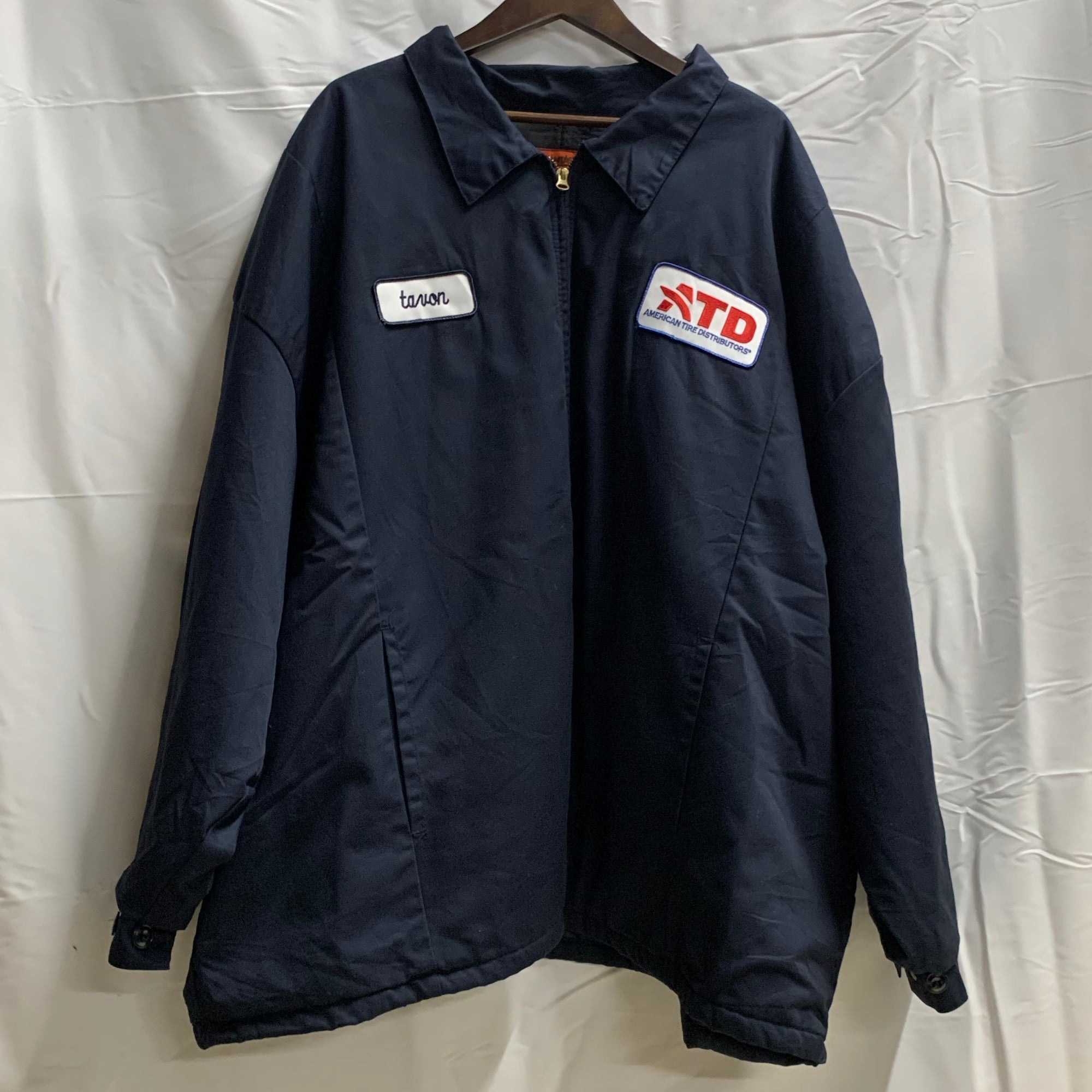【中古】【古着】Cintas ツーポイント ジャケット ブラック 4XL/RGサイズ
