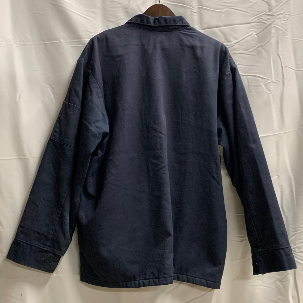 【中古】【古着】Cintas 無地 ジャケット ネイビー L/Rサイズ