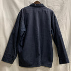 【中古】【古着】Cintas 無地 ジャケット ネイビー L/Rサイズ