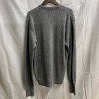 【中古】【古着】 無地 カーディガン グレー