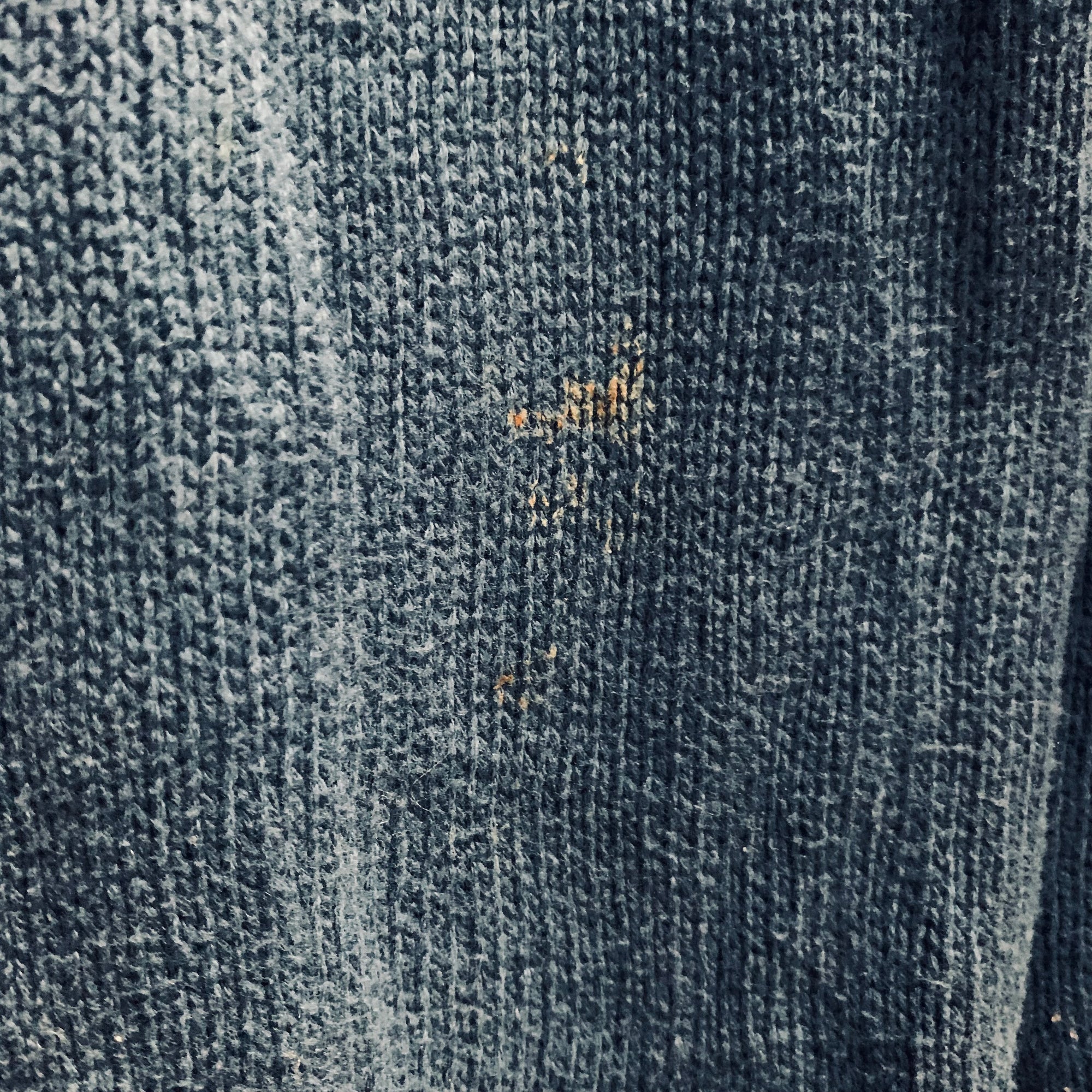 【中古】【古着】Calvin Klein 無地 ニット ネイビーブルー XXLサイズ
