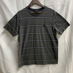 【中古】【古着】ボーダー Tシャツ グレー