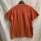 【中古】【古着】プリント Tシャツ オレンジ