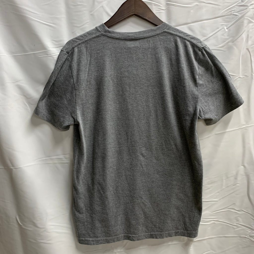 【中古】【古着】プリント Tシャツ グレー Sサイズ