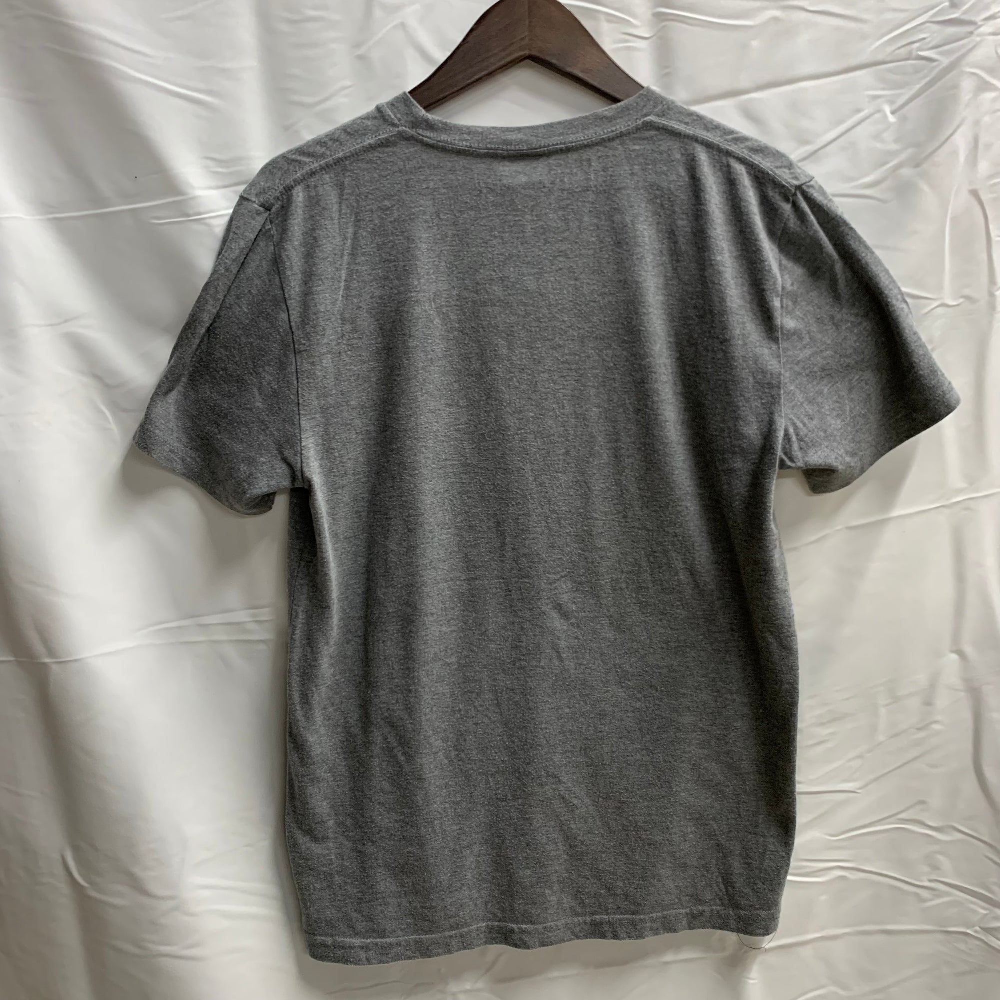 【中古】【古着】プリント Tシャツ グレー Sサイズ