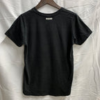 【中古】【古着】DSQUARED2 プリント Tシャツ ブラック Sサイズ