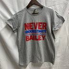 【中古】【古着】プリント Tシャツ グレー
