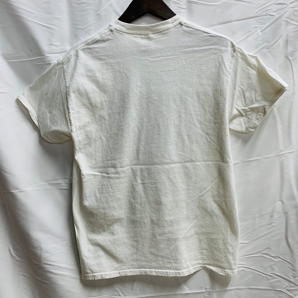 【中古】【古着】プリント Tシャツ ホワイト