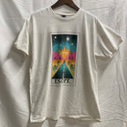 【中古】【古着】プリント Tシャツ ホワイト