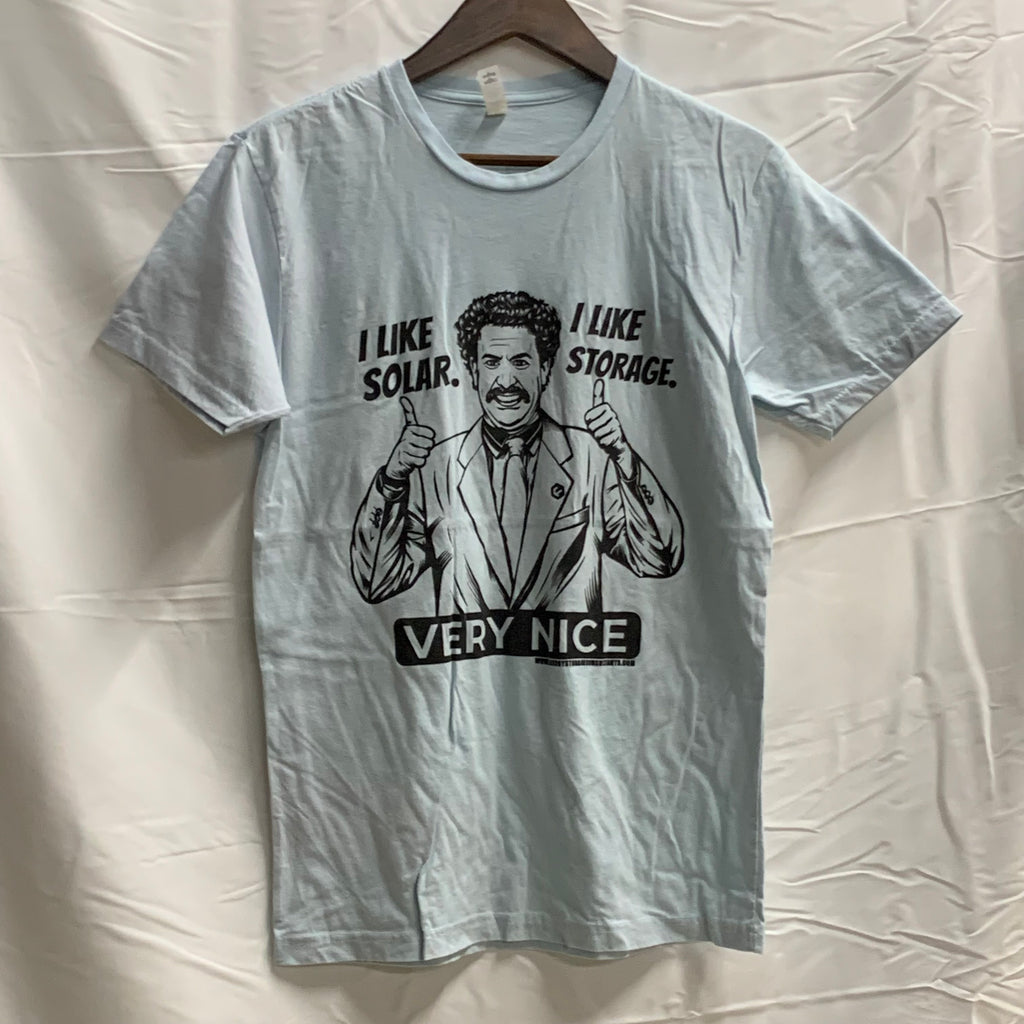 【中古】【古着】プリント Tシャツ ライトブルー