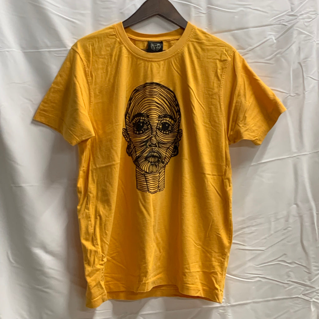 【中古】【古着】ワンポイント Tシャツ オレンジ