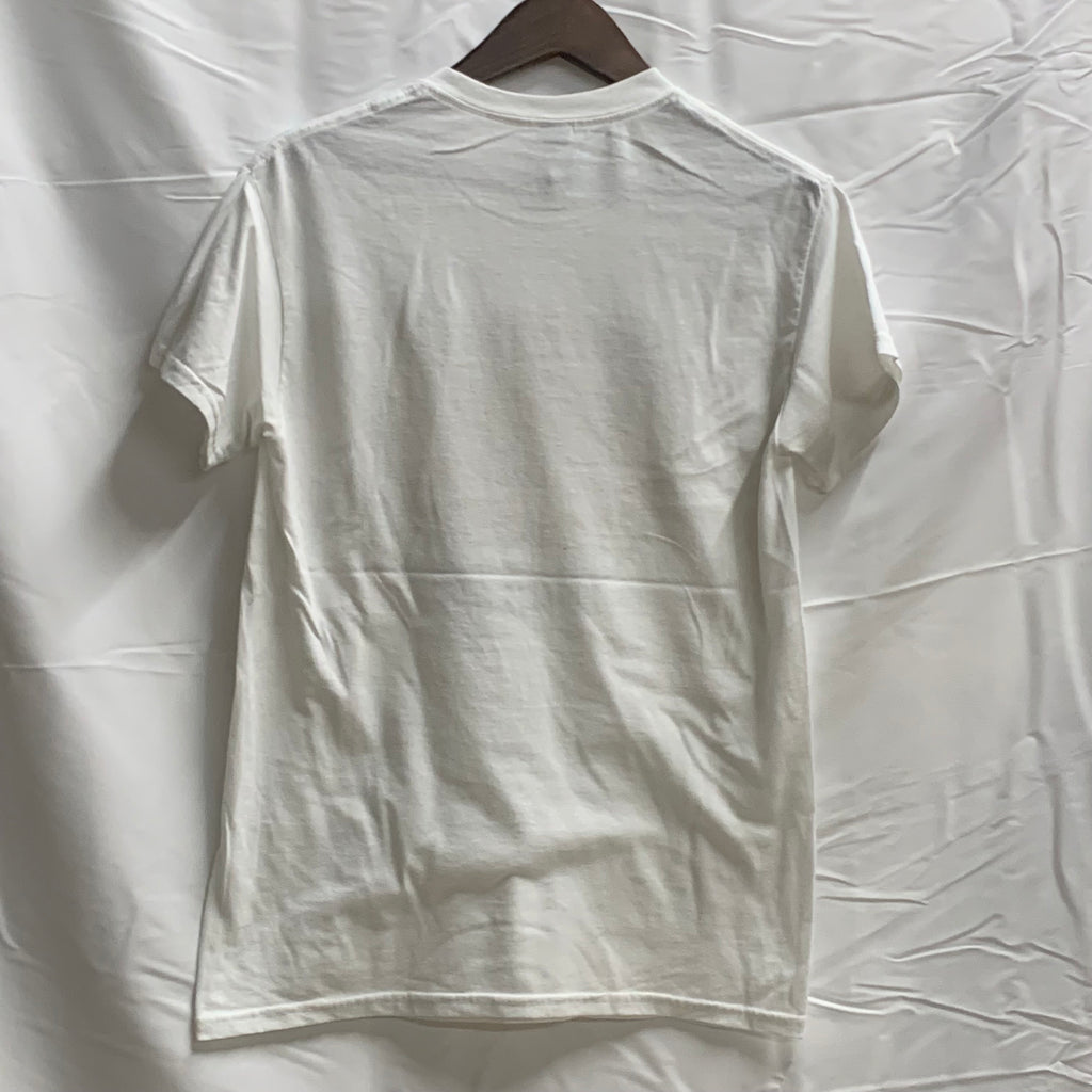 【中古】【古着】 プリント Tシャツ ホワイト