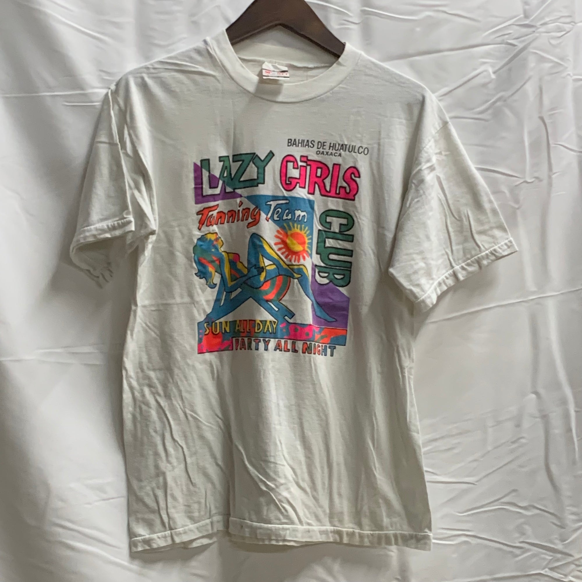 【中古】【古着】プリント Tシャツ ホワイト