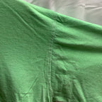 【中古】【古着】VELVA SHEEN ロゴプリント Tシャツ ライトグリーン Sサイズ