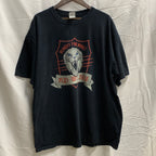 【中古】【古着】GILDAN プリント Tシャツ ブラック 2XLサイズ