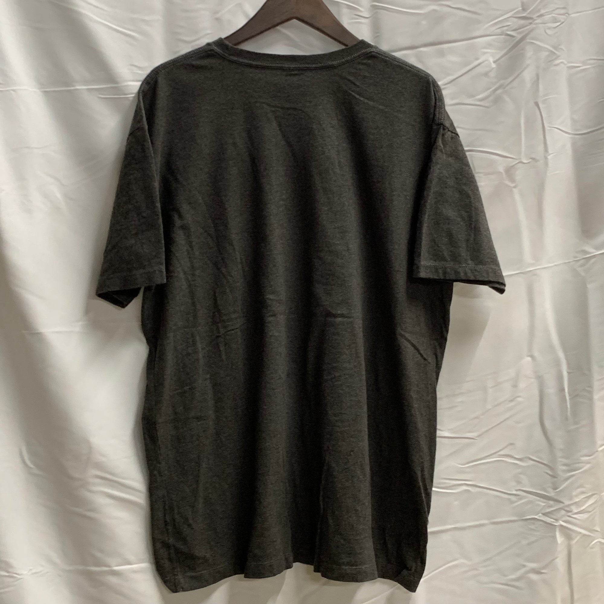 【中古】【古着】プリント Tシャツ グレー