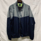 【中古】【古着】Starter カラーブロック アウター グレー×ネイビー Mサイズ