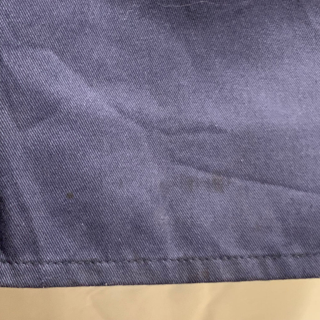 【中古】【古着】Dickies ワンポイント シャツ ネイビー Lサイズ