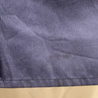 【中古】【古着】Dickies ワンポイント シャツ ネイビー Lサイズ