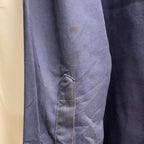 【中古】【古着】Dickies ワンポイント シャツ ネイビー Lサイズ