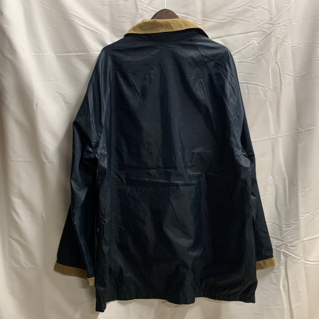 【中古】【古着】 無地 ファイヤーマンジャケット ネイビー