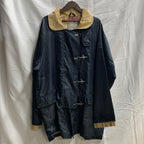【中古】【古着】無地 ファイヤーマンジャケット ネイビー