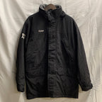 【中古】【古着】L.L.Bean ワンポイント ヘビージャケット ブラック Sサイズ