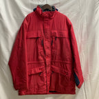 【中古】【古着】L.L.Bean 無地 ヘビージャケット レッド