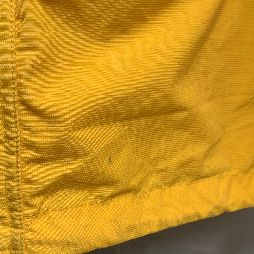 【中古】【古着】Columbia ワンポイント ライトジャケット イエロー×ブラック XLサイズ