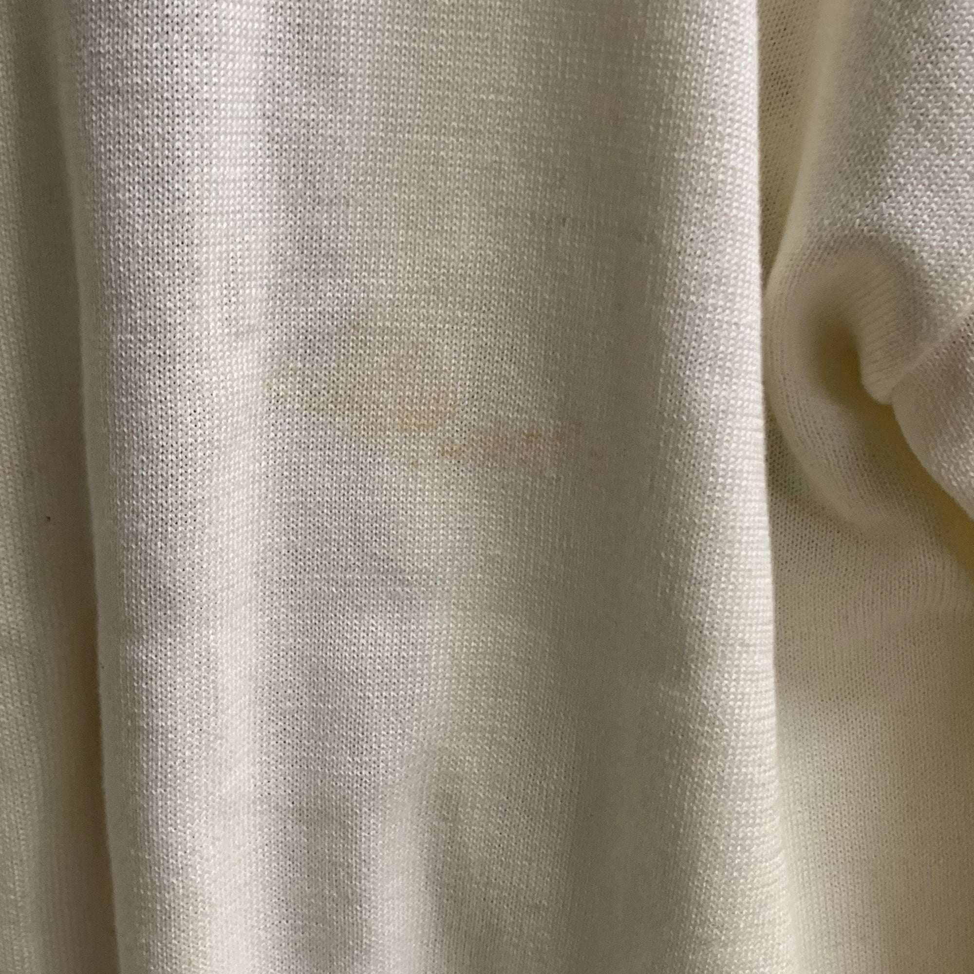 【中古】【古着】GAGMAN 刺繍 ニット アイボリー