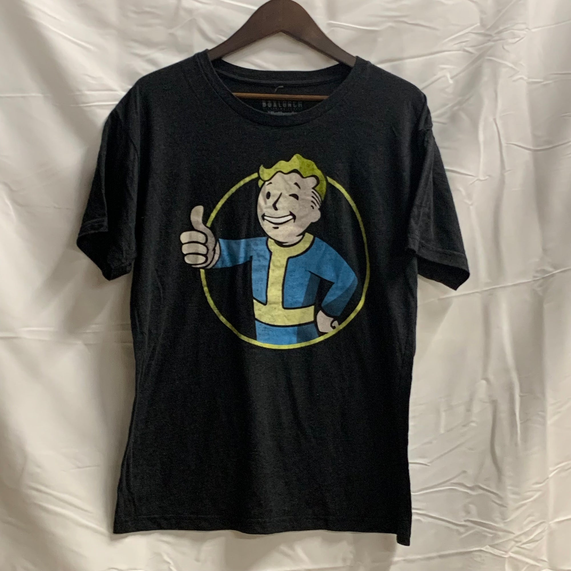 【中古】【古着】Box Lunch プリント Tシャツ ブラック Mサイズ
