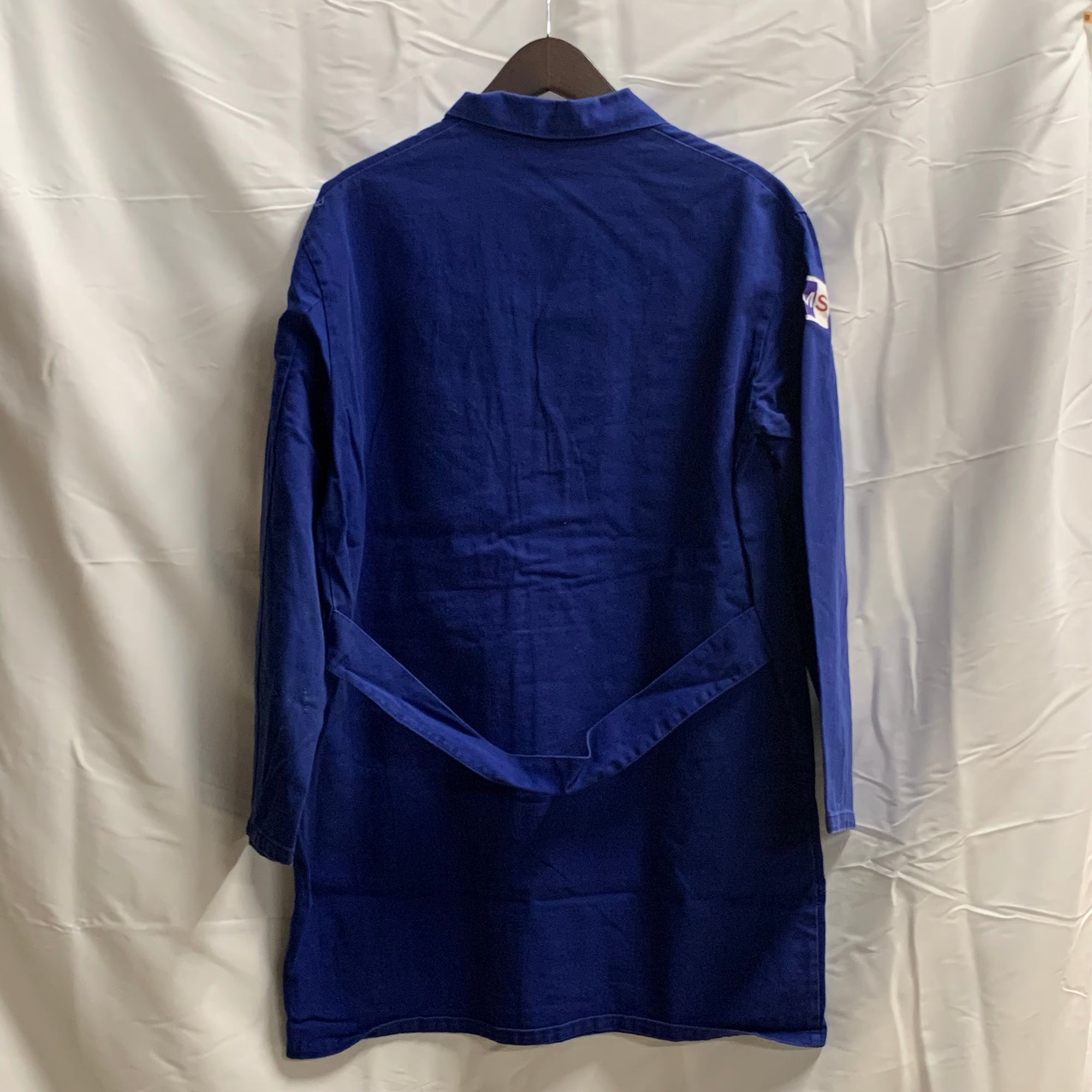 【中古】【古着】無地 ライトコート ブルー