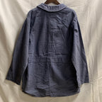 【中古】【古着】無地 ライトコート インディゴ