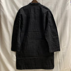 【中古】【古着】ワンポイント ライトコート ブラック