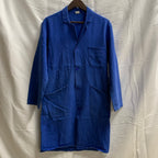 【中古】【古着】無地 ライトコート ブルー
