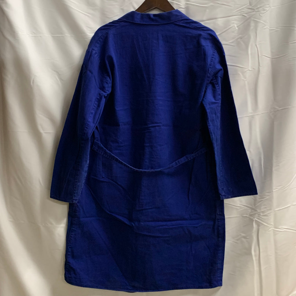 【中古】【古着】Lotus 無地 ライトコート ブルー