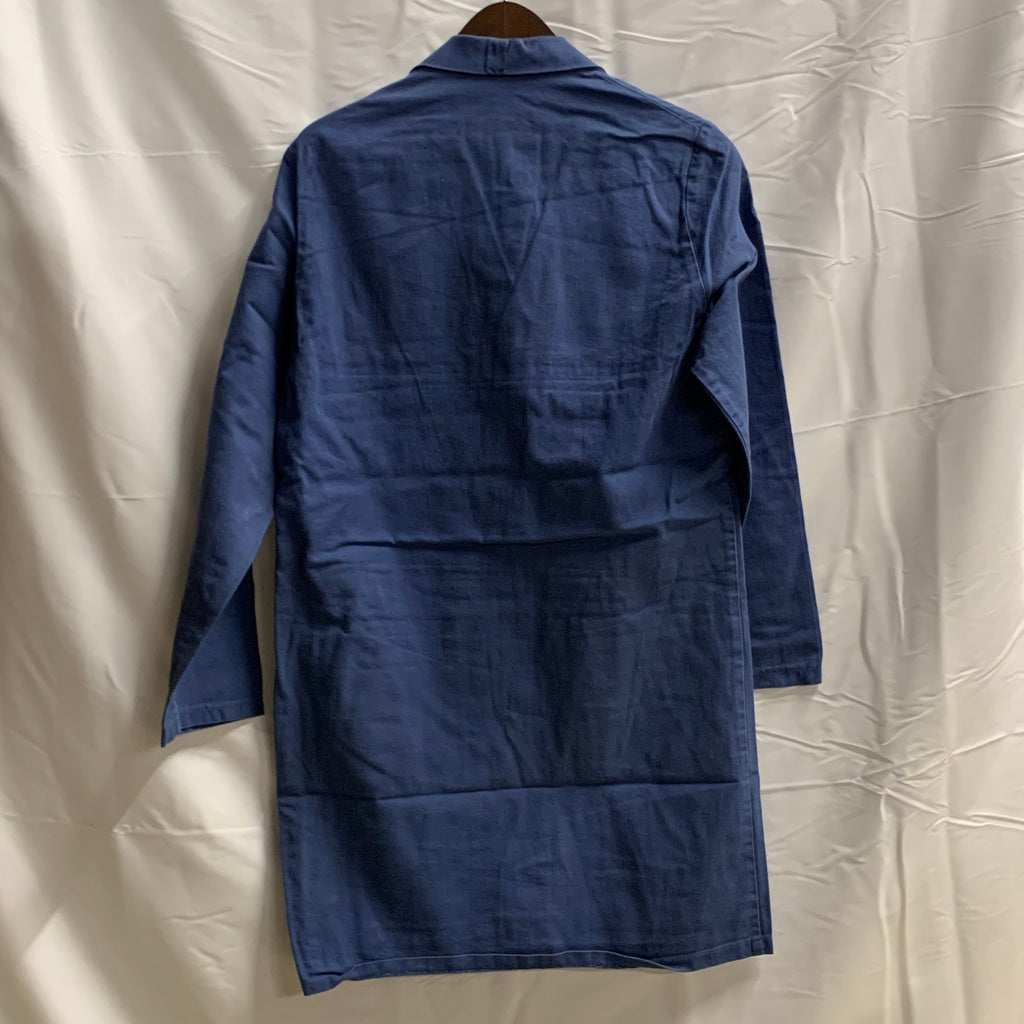 【中古】【古着】無地 ライトコート サックス