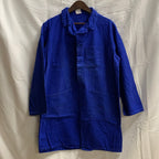 【中古】【古着】ERGOS 無地 ライトコート ブルー