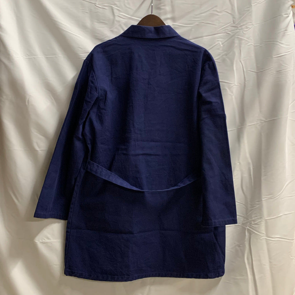 【中古】【古着】無地 ライトコート インディゴ