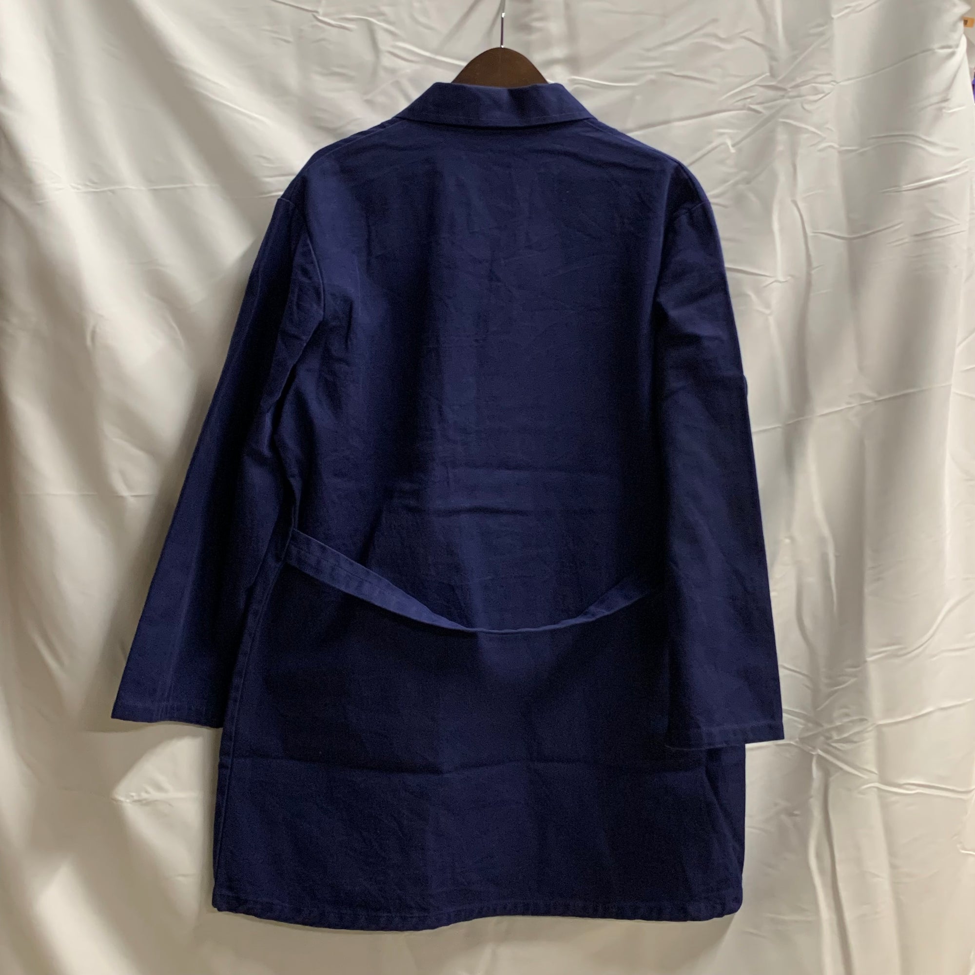 【中古】【古着】無地 ライトコート インディゴ