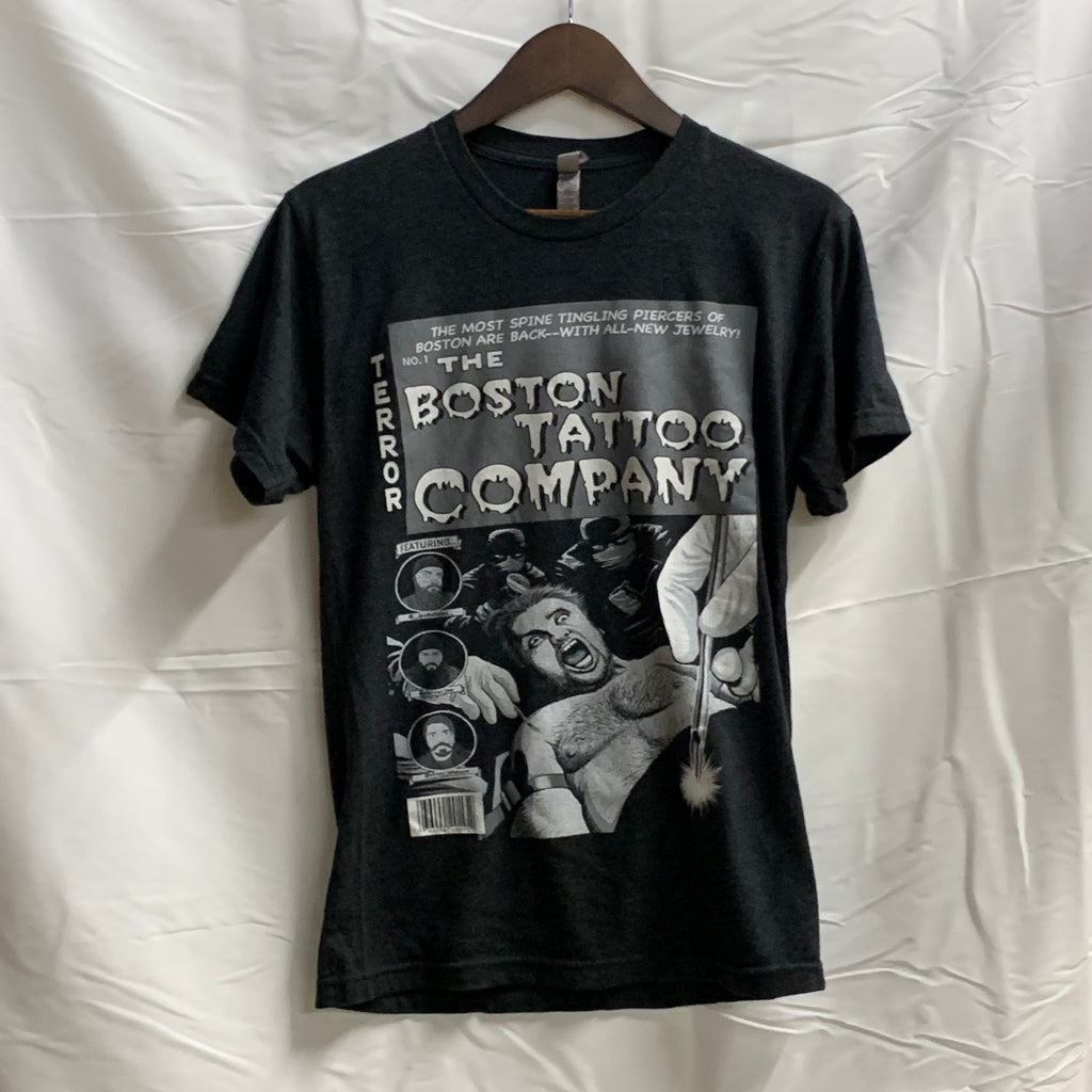 【中古】【古着】Next Level Apparel プリント Tシャツ ブラック XSサイズ