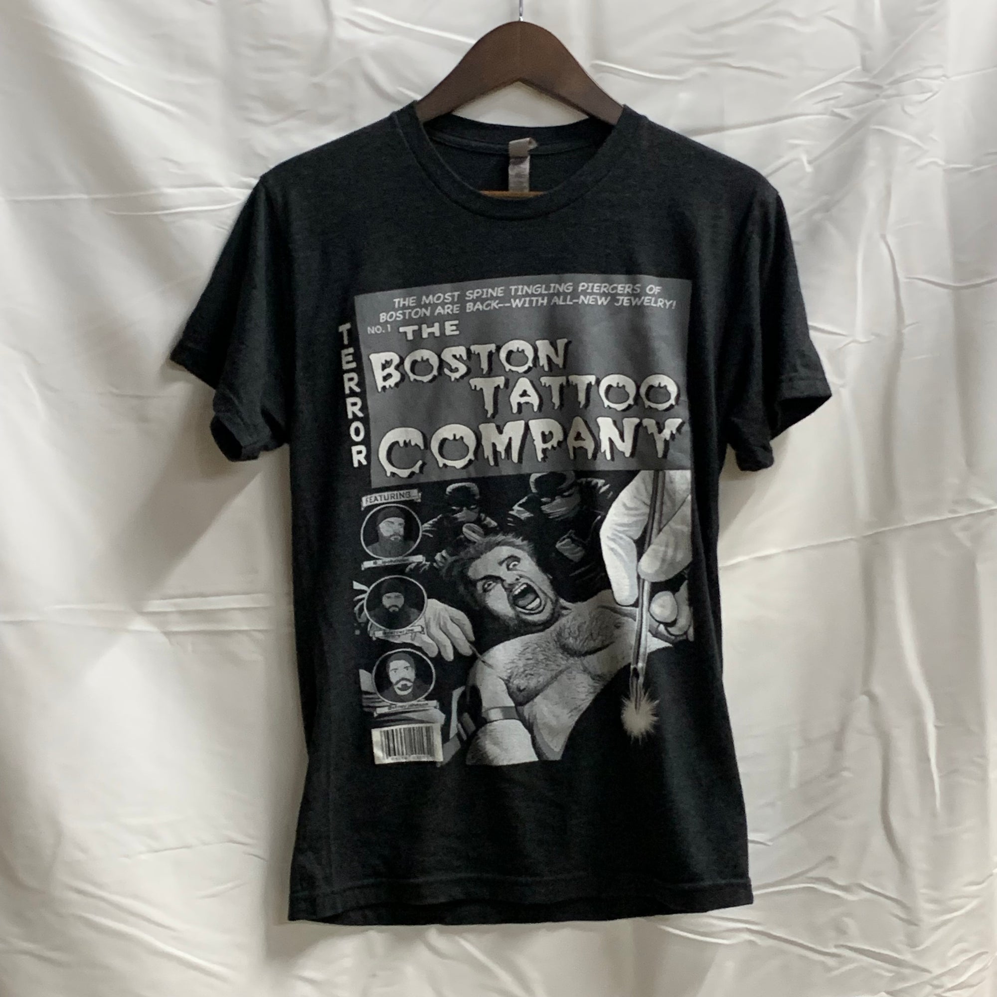 【中古】【古着】Next Level Apparel プリント Tシャツ ブラック XSサイズ