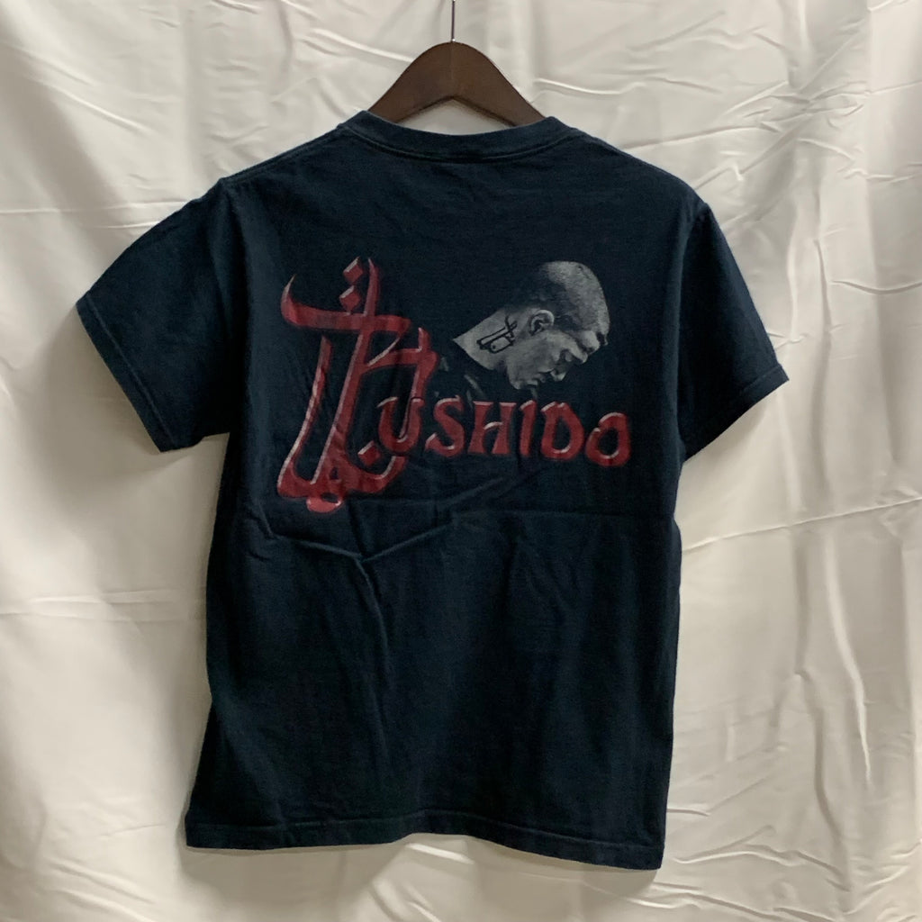 【中古】【古着】プリント Tシャツ ブラック