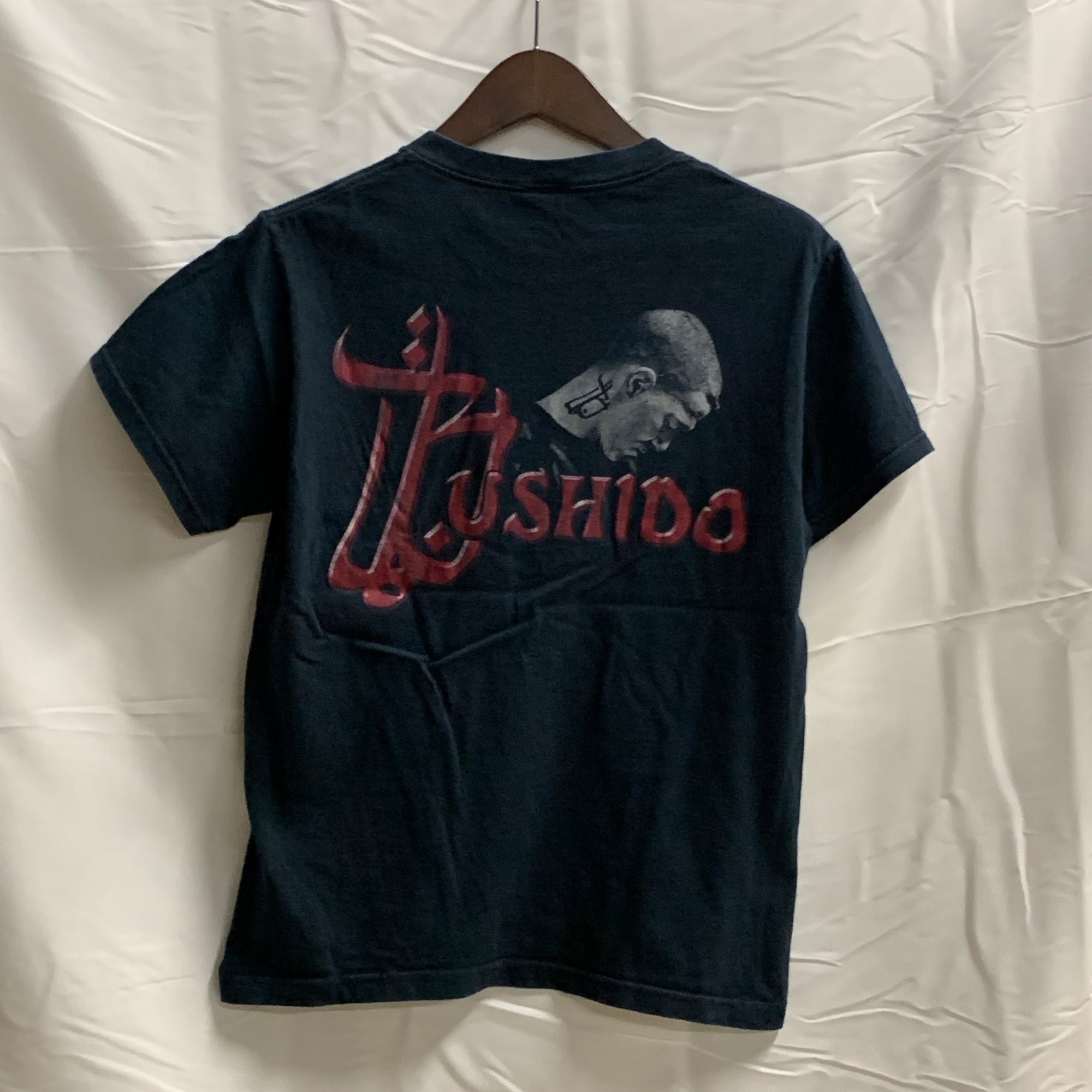 【中古】【古着】プリント Tシャツ ブラック