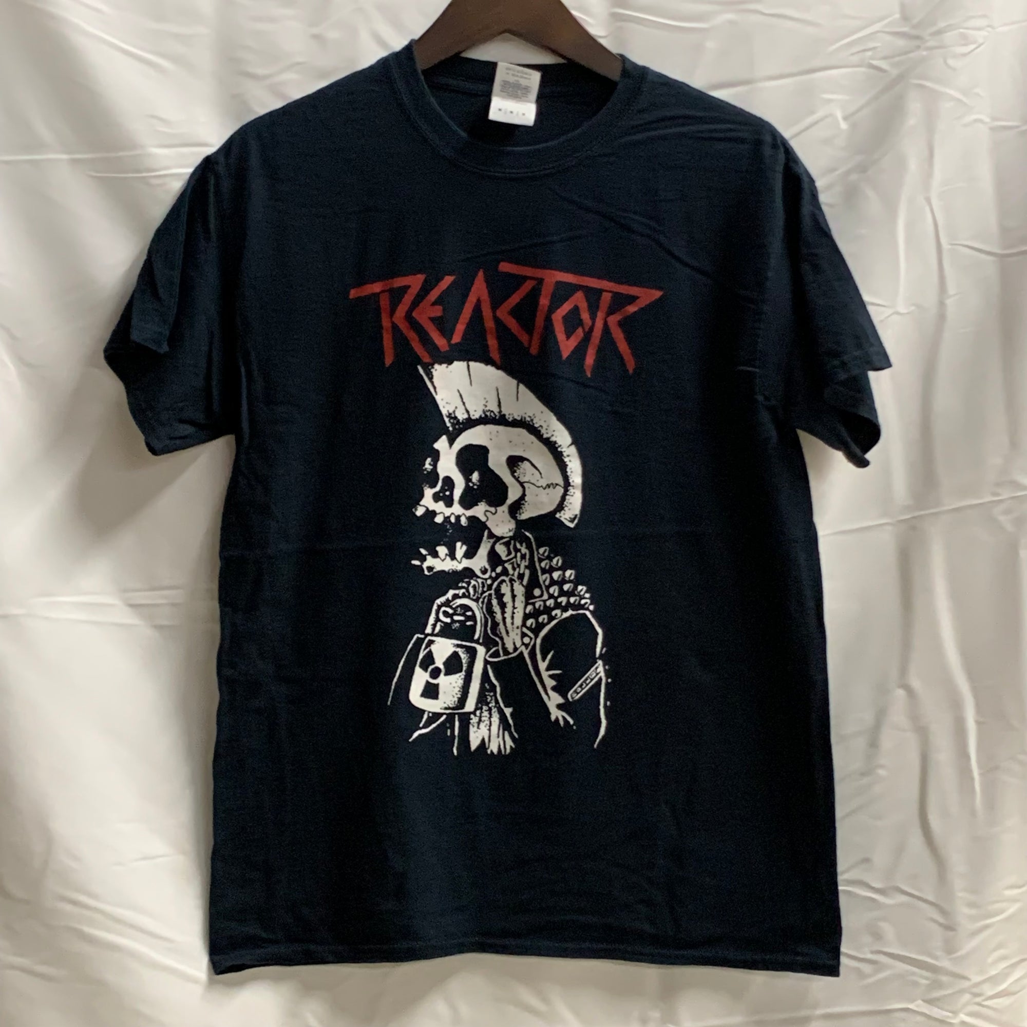 【中古】【古着】GILDAN プリント Tシャツ ブラック Mサイズ